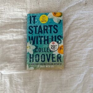 It Starts With Us by Colleen Hoover Book